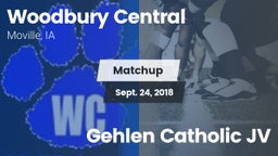 Matchup: Woodbury Central vs. Gehlen Catholic JV 2018