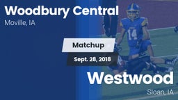 Matchup: Woodbury Central vs. Westwood  2018