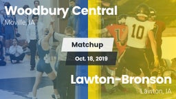 Matchup: Woodbury Central vs. Lawton-Bronson  2019