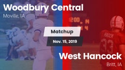 Matchup: Woodbury Central vs. West Hancock  2019