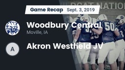 Recap: Woodbury Central  vs. Akron Westfield JV 2019
