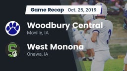 Recap: Woodbury Central  vs. West Monona  2019