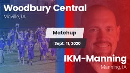 Matchup: Woodbury Central vs. IKM-Manning  2020