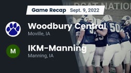 Recap: Woodbury Central  vs. IKM-Manning  2022