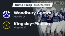 Recap: Woodbury Central  vs. Kingsley-Pierson  2023