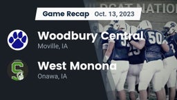 Recap: Woodbury Central  vs. West Monona  2023
