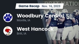 Recap: Woodbury Central  vs. West Hancock  2023