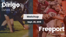 Matchup: Dirigo  vs. Freeport  2018