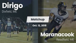 Matchup: Dirigo  vs. Maranacook  2018