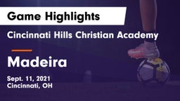 Cincinnati Hills Christian Academy vs Madeira  Game Highlights - Sept. 11, 2021