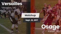 Matchup: Versailles High vs. Osage  2017