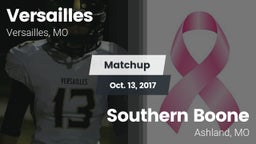 Matchup: Versailles High vs. Southern Boone  2017