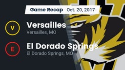 Recap: Versailles  vs. El Dorado Springs  2017