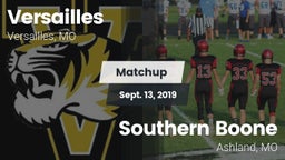 Matchup: Versailles High vs. Southern Boone  2019