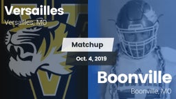 Matchup: Versailles High vs. Boonville  2019