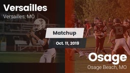 Matchup: Versailles High vs. Osage  2019