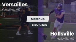 Matchup: Versailles High vs. Hallsville  2020