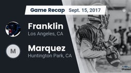 Recap: Franklin  vs. Marquez  2017