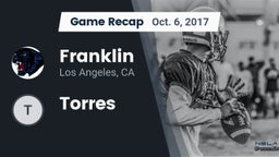 Recap: Franklin  vs. Torres  2017