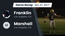 Recap: Franklin  vs. Marshall  2017