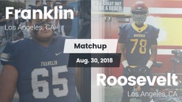 Matchup: Franklin  vs. Roosevelt  2018