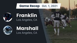 Recap: Franklin  vs. Marshall  2021