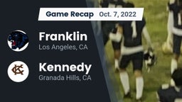 Recap: Franklin  vs. Kennedy  2022