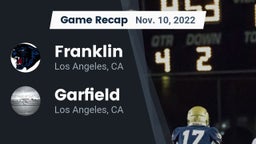 Recap: Franklin  vs. Garfield  2022