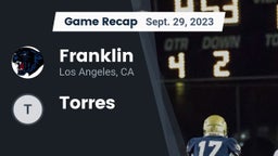 Recap: Franklin  vs. Torres  2023