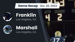 Recap: Franklin  vs. Marshall  2023