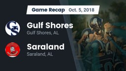Recap: Gulf Shores  vs. Saraland  2018