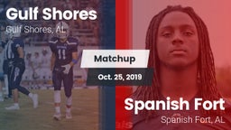 Matchup: Gulf Shores High vs. Spanish Fort  2019