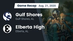Recap: Gulf Shores  vs. Elberta High  2020