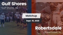 Matchup: Gulf Shores High vs. Robertsdale  2020