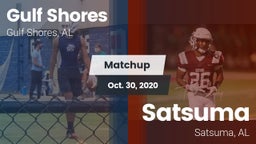 Matchup: Gulf Shores High vs. Satsuma  2020