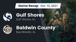 Recap: Gulf Shores  vs. Baldwin County  2021