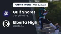 Recap: Gulf Shores  vs. Elberta High  2022