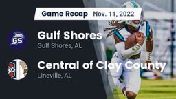Recap: Gulf Shores  vs. Central  of Clay County 2022