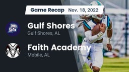 Recap: Gulf Shores  vs. Faith Academy  2022