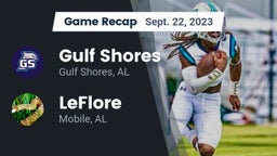 Recap: Gulf Shores  vs. LeFlore  2023