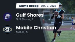 Recap: Gulf Shores  vs. Mobile Christian  2023