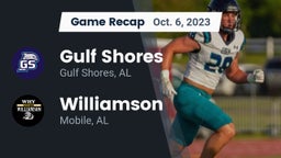 Recap: Gulf Shores  vs. Williamson  2023