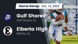 Recap: Gulf Shores  vs. Elberta High  2023