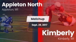 Matchup: Appleton North High  vs. Kimberly  2017