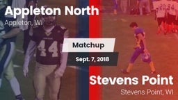 Matchup: Appleton North High  vs. Stevens Point  2018