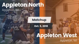 Matchup: Appleton North High  vs. Appleton West  2018