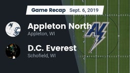 Recap: Appleton North  vs. D.C. Everest  2019