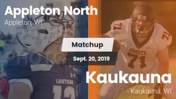 Matchup: Appleton North High  vs. Kaukauna  2019