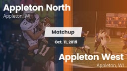 Matchup: Appleton North High  vs. Appleton West  2019