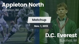 Matchup: Appleton North High  vs. D.C. Everest  2019
